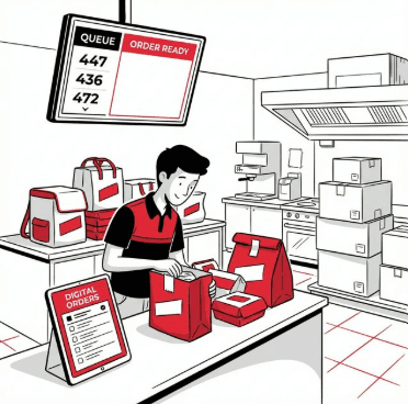 Cloud Kitchen POS Dashboard